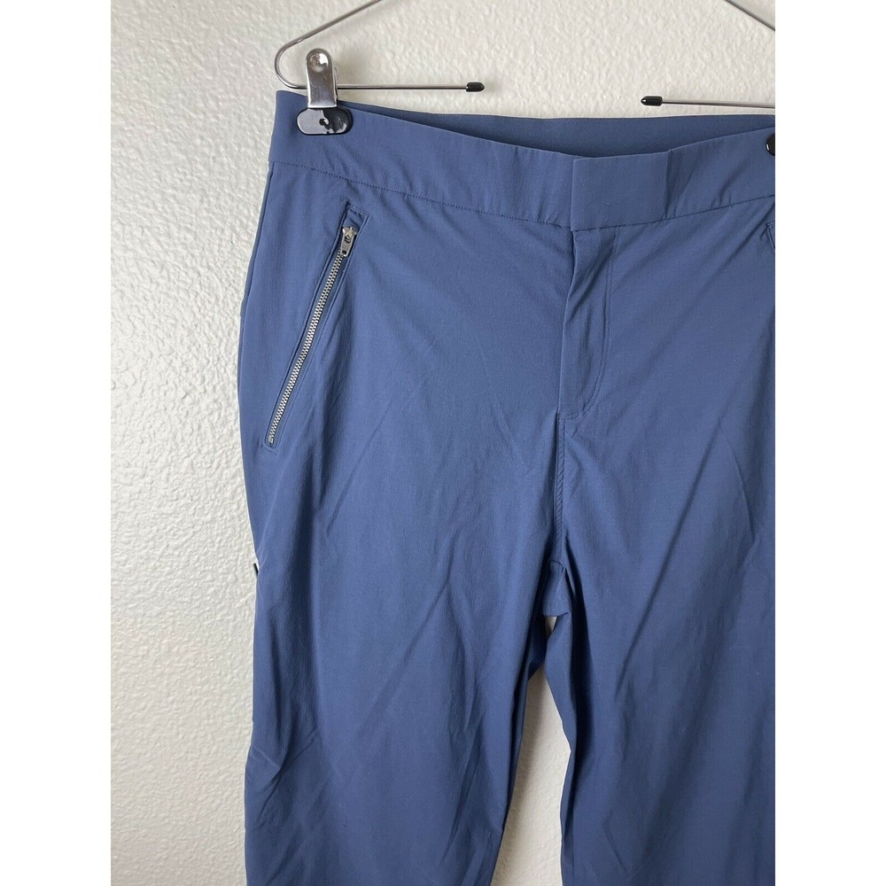CRZ YOGA Stretch Drawstring Full Length Pants with Pockets 31" Inseam Sz 12 - Picture 2 of 8